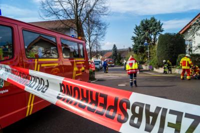 Gemmrigheim: Gasalarm in einem Kindergarten fuehrt zu Grosseinsatz